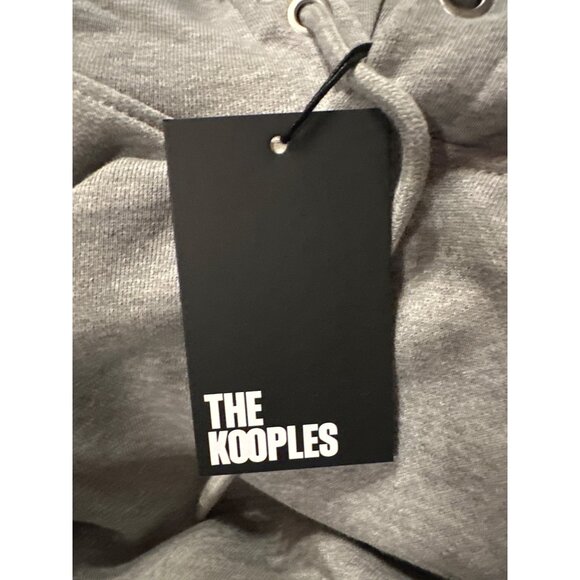 The Kooples Grey Hoodie Cotton Mens Size Small $275 - Picture 3 of 4